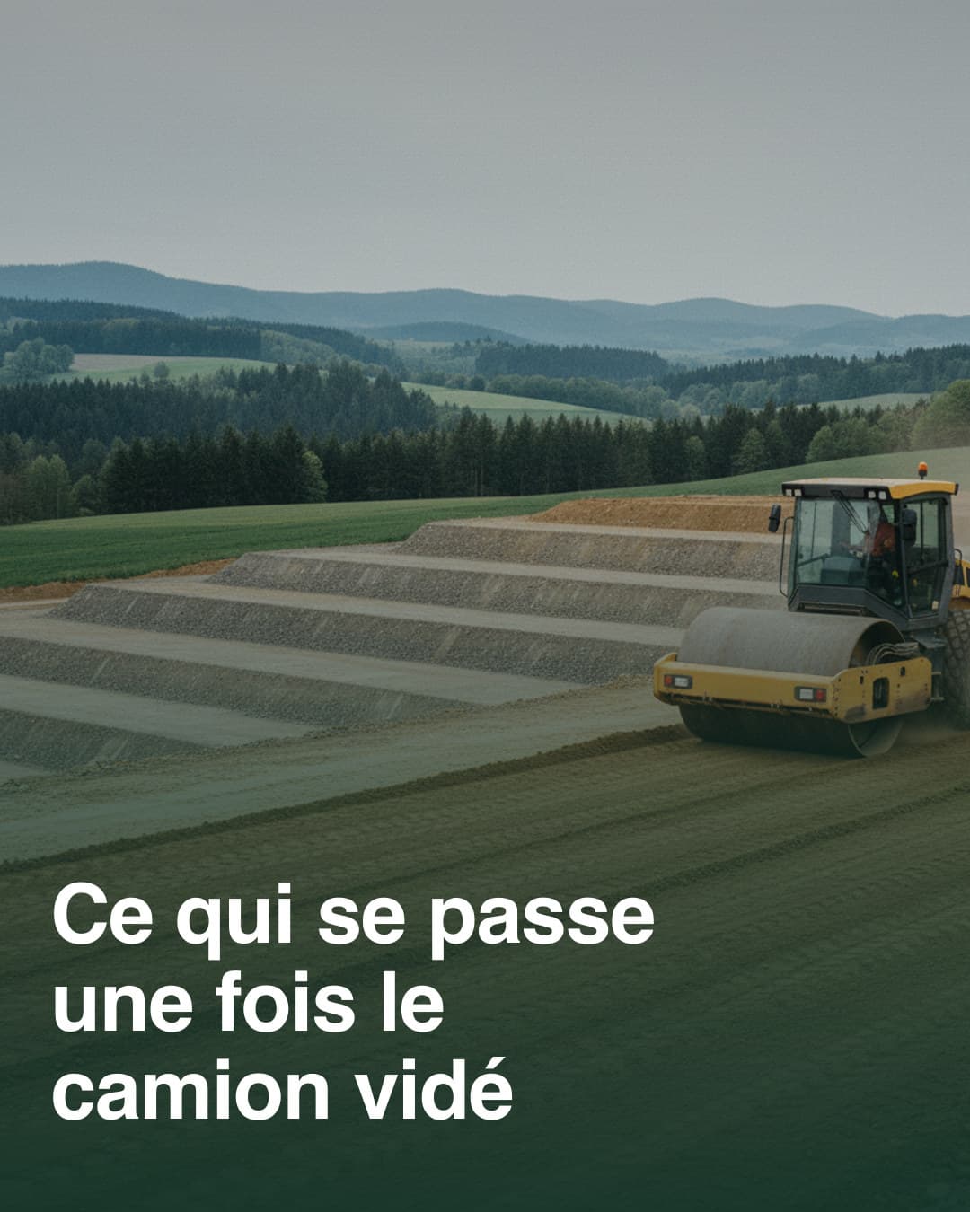 Ce qui se passe une fois le camion vidé